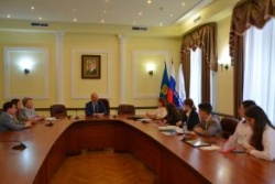 Астрахань: Глава города встретился с Советом председателей «Движения Первых»
