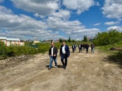 Сызрань: Специалисты компании БЕРСО начали реализацию проекта по благоустройству набережной реки Крымзы