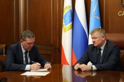 Саратов: Михаил Исаев - "Развитие Кировского района обсудили с новым руководителем — Александром Бурмаком"
