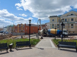 Арзамас: В городе началась реконструкция исторического центра