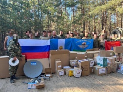 Ульяновск: В батальоны «Ульяновск» и «Симбирск» доставлена гумпомощь