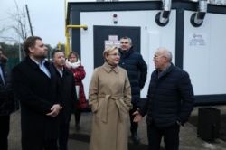 Самара: Елена Лапушкина оценила готовность новой котельной в Куйбышевском районе города