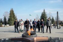 Нижнекамск: Город принял делегацию из Москвы в рамках акции «Дорогами Победы»