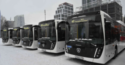 Ижевск: 50 новых автобусов получил ИжГЭТ для перевозки пассажиров