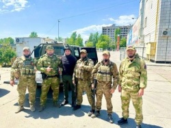 Волгоград: Собранные волгоградцами подарки доехали до передовой