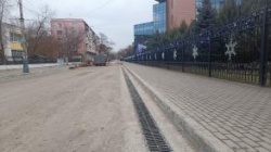 Астрахань: Городская администрация приступает ко второму этапу реконструкции ливнёвки на улице Ленина