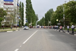 Балаково: В городе прошла легкоатлетическая эстафета, посвященная 78-ой годовщине со Дня Победы в Великой Отечественной войне 