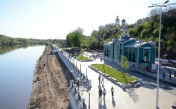 Оренбург: Набережная стала настоящей визитной карточкой города после благоустройства