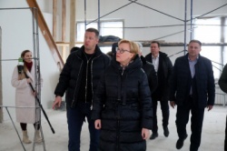 Самара: Глава города Елена Лапушкина проверила ход ремонтно-реставрационных работ «Дворца культуры на площади имени Кирова»