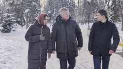 Саратов: Михаил Исаев проверил качество содержания парков и скверов