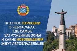 Чебоксары: Задача - проанализировать действующие тарифы, перспективные локации для организации муниципального паркинга