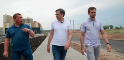 Нижний Новгород: Новую дорогу протяжённостью 2,5 км от ЖК «Анкудиновский парк» до пр. Героев Донбасса построили в городе
