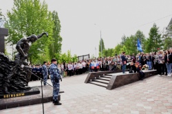 Балаково: В Парке Победы Саратова состоялась церемония занесения на мемориал имён погибших балаковцев в ходе специальной военной операции