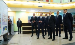 ПФО: Владимир Путин посетил физкультурно-оздоровительный комплекс «Орбита» в Самаре