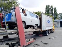 Тольятти: Переоборудованный УАЗ для медиков отправляется на СВО 