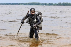 Самара: Подготовка городских пляжей к сезону - началось водолазное обследование акватории, продолжается планировка песка