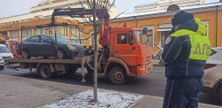 Нижний Новгород: В городе усилили меры по пресечению нарушений правил остановки и стоянки транспорта на тротуарах