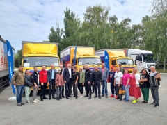 Тольятти: Большой гуманитарный конвой из города отправился в зону спецоперации