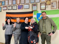 Арзамас: Городу-побратиму Харцызску переданы пасхальные подарки