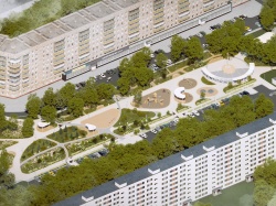 Казань: В городе в 2023 году благоустроили 17 общественных пространств