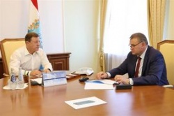 Сызрань: Дмитрий Азаров обсудил с Анатолием Лукиенко реализацию нацпроектов в городе