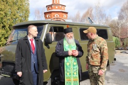 Новочебоксарск: В городе передали УАЗ СГР бойцам СВО
