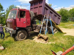 Арзамас: В городе началось обновление детских площадок
