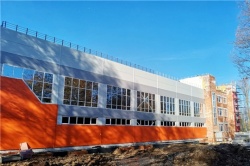 Чебоксары: В городе продолжается реконструкция стадиона «Волга»
