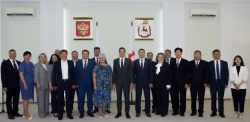Нижний Новгород: Юрий Шалабаев встретился с делегациями городов-побратимов и партнеров, прибывшими для участия в праздновании Дня города